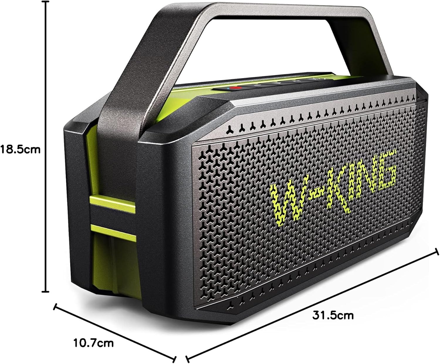Bluetooth Speaker 100W Portable Loud Waterproof Bass 40H