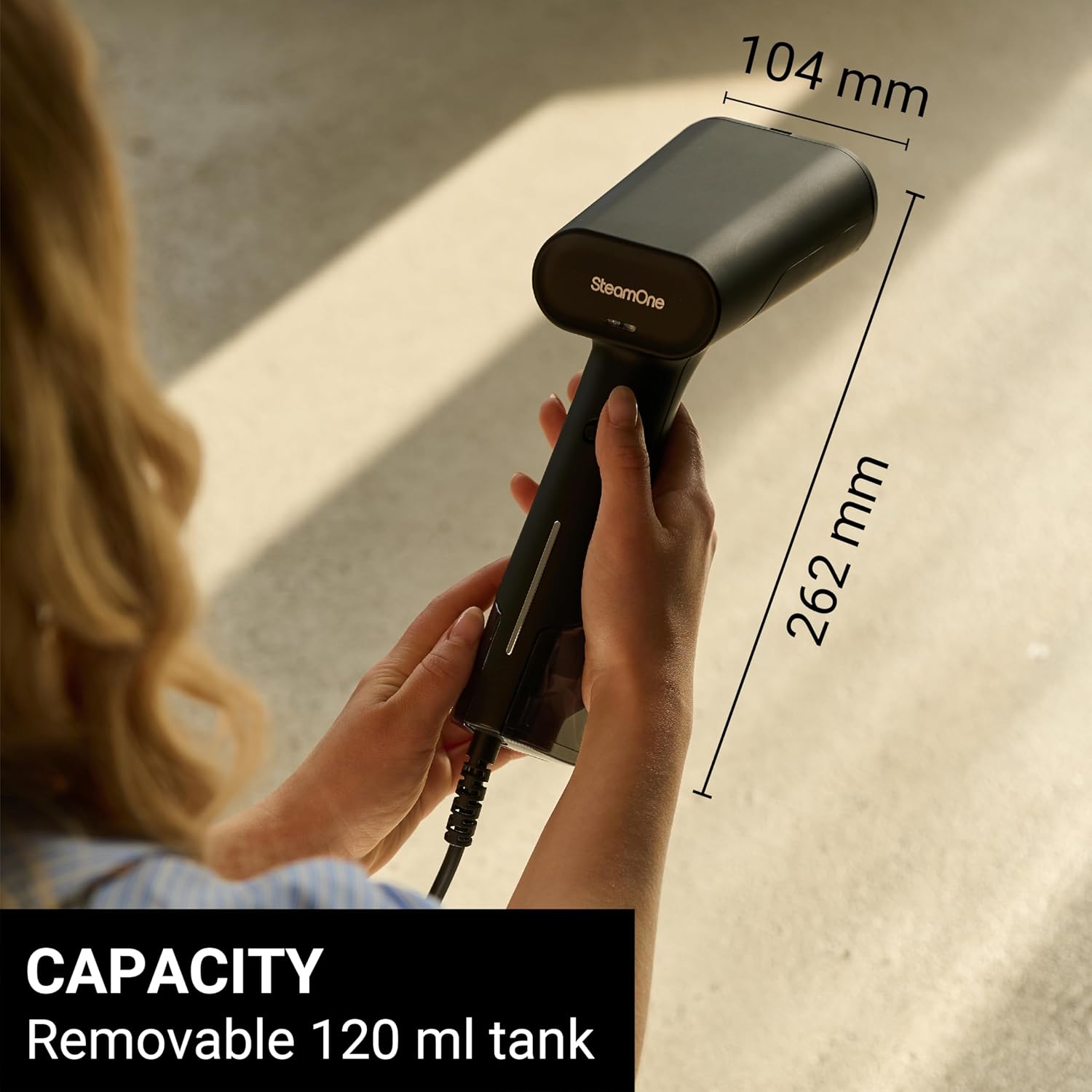 Handheld Garment Steamer 1800W 28g Steam 35s Heat Portable