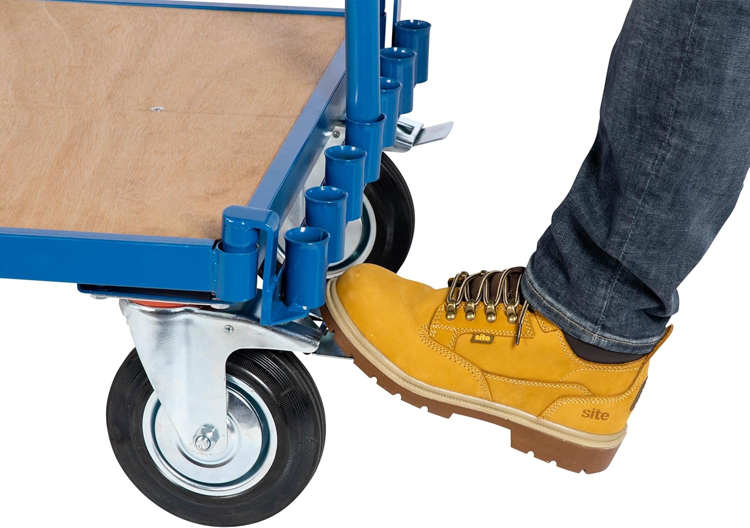 Heavy Duty Sheet Material Platform Trolley 500KG Cart