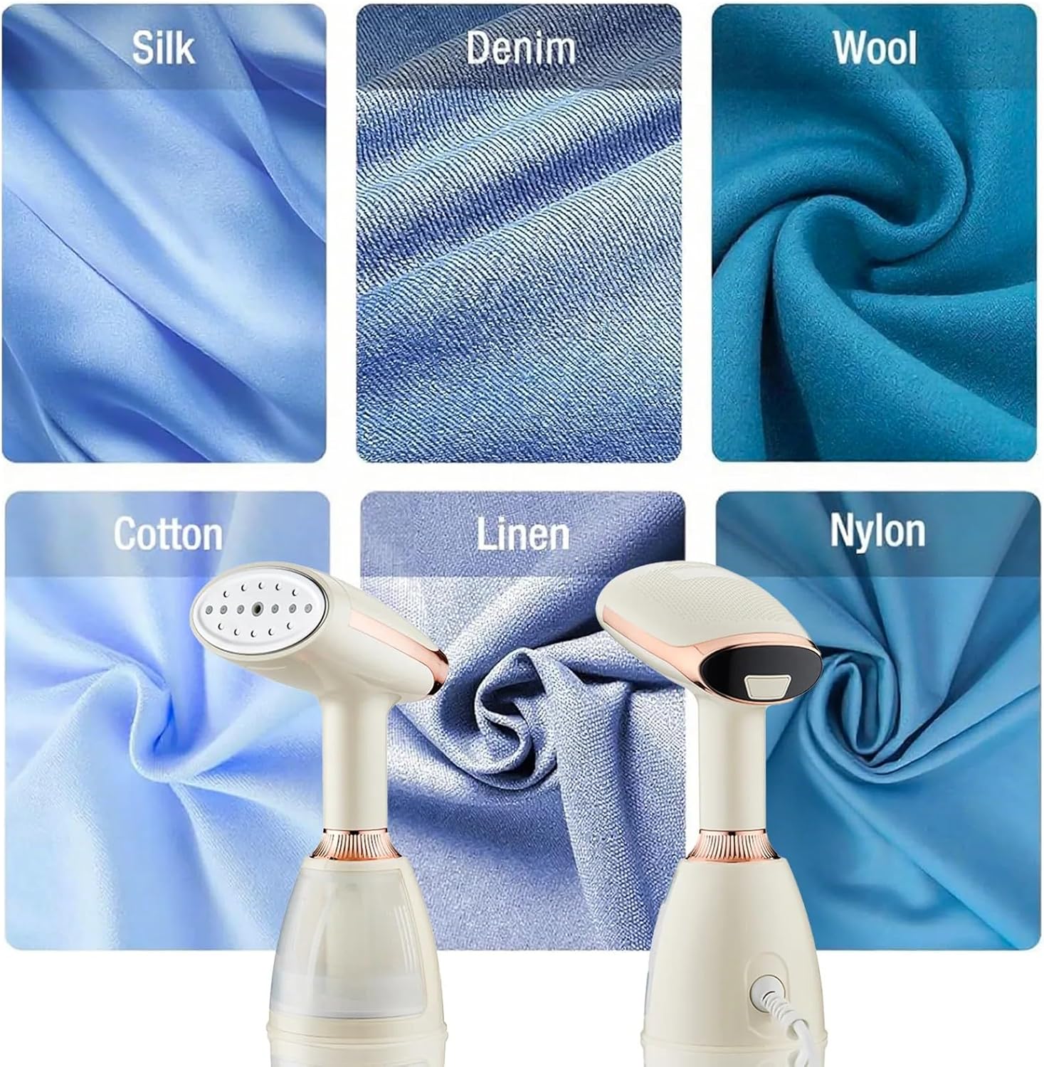 Handheld Garment Steamer Portable Fast Heat Wrinkle Remover 280ml