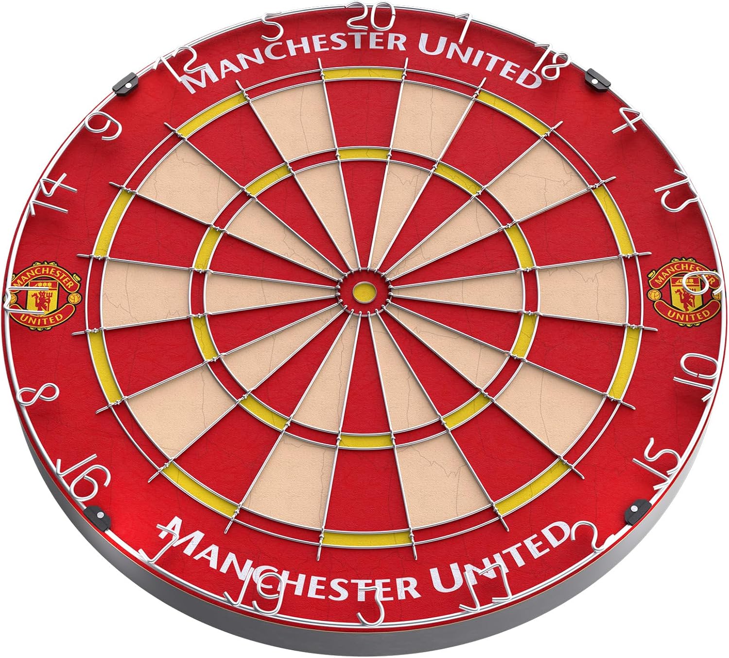 Football Club Dart Board Bristle Sisal Tournament Size Fan Gift
