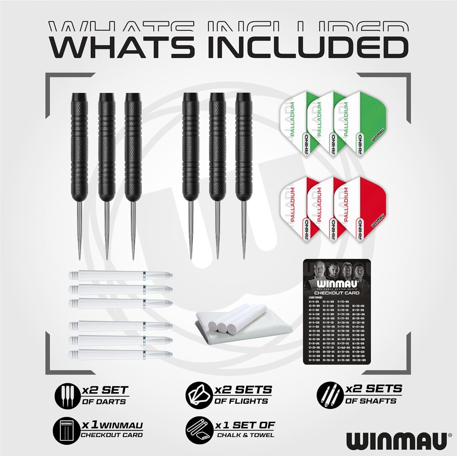 Dart Board Cabinet Set Bristle Board Darts Oche Line Chalk Full Kit