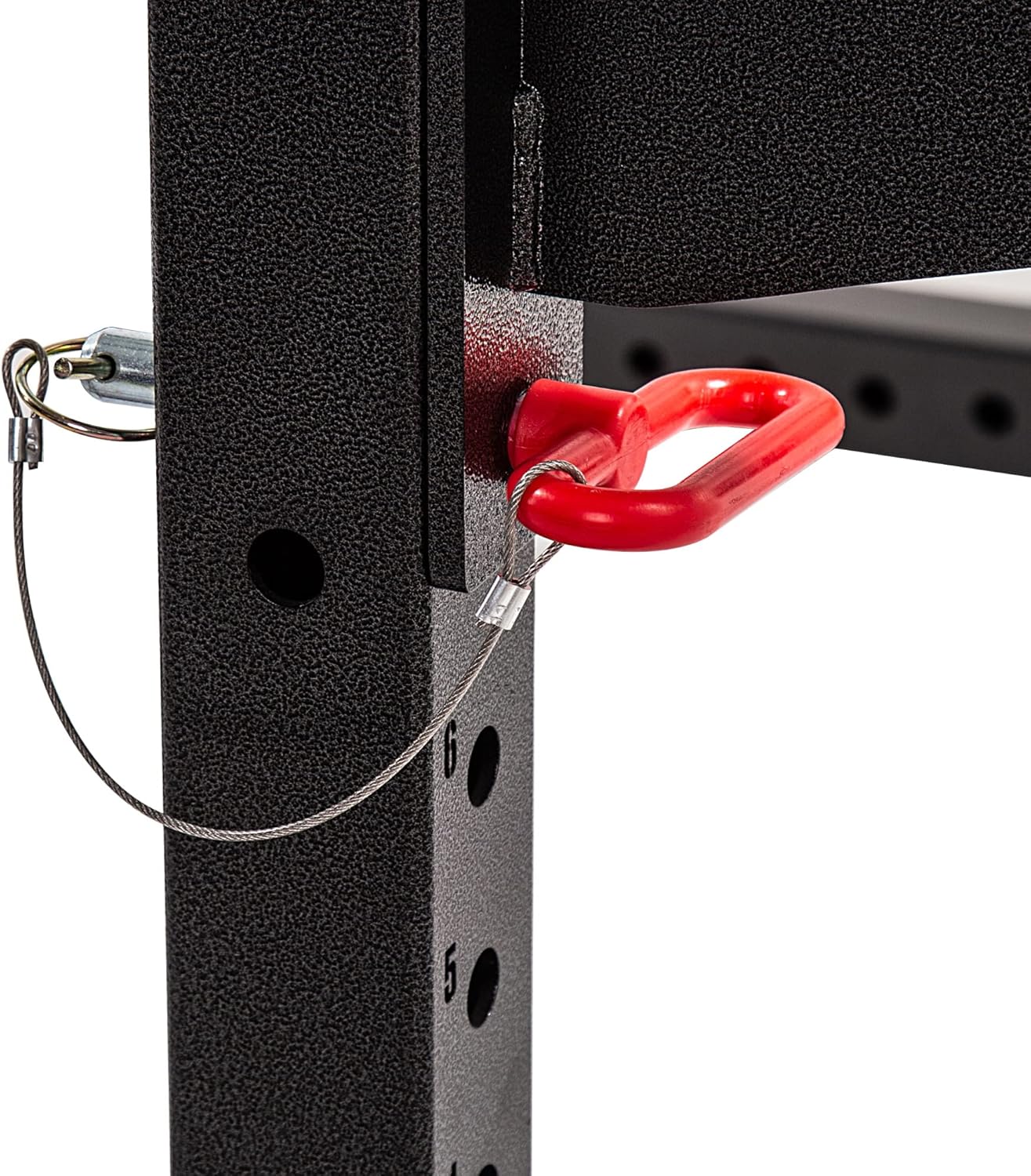 Power Rack Safety Spotter Arms 60mm Barbell Catch Pair