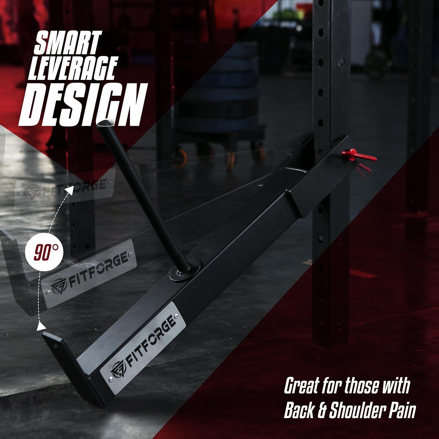 Belt Squat Attachment Power Rack Add On Heavy Duty Leg Trainer