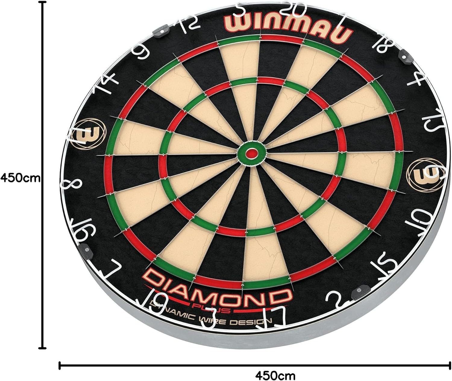 Professional Bristle Dart Board Sisal Staple Free High Accuracy