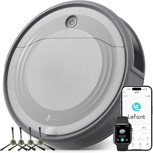 Robot Vacuum 4500Pa Slim WiFi App Alexa Pet Hair Hard Floor