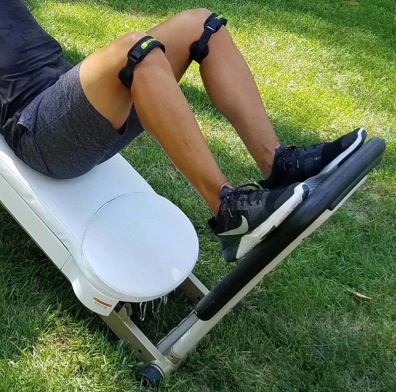 Extended Squat Stand Attachment for Home Gym Strength Training