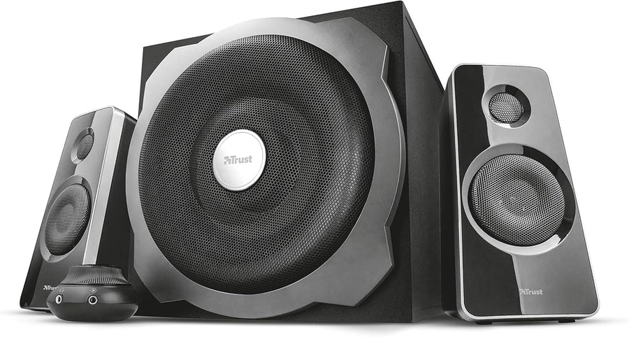 2.1 PC Speakers Subwoofer 120W Deep Bass AUX Control
