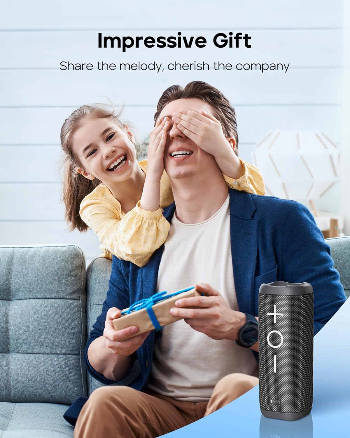Bluetooth Speaker 34W 360 Sound Waterproof IPX7 24H Play