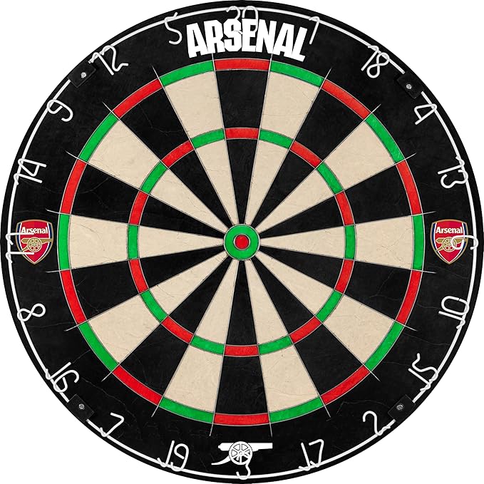 Bristle Dartboard 46cm Pro Sisal Ultra Thin Wire Staple Free