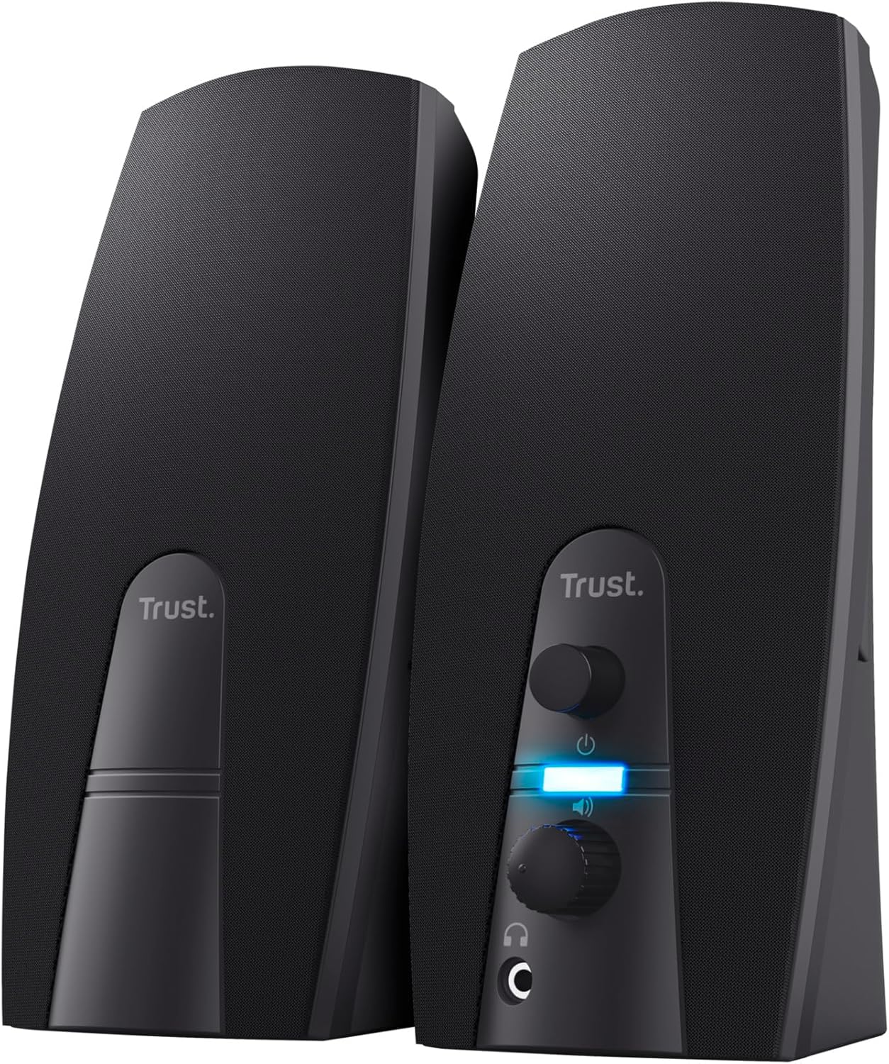 PC Computer Speakers USB Powered Stereo 3.5mm Desktop Audio