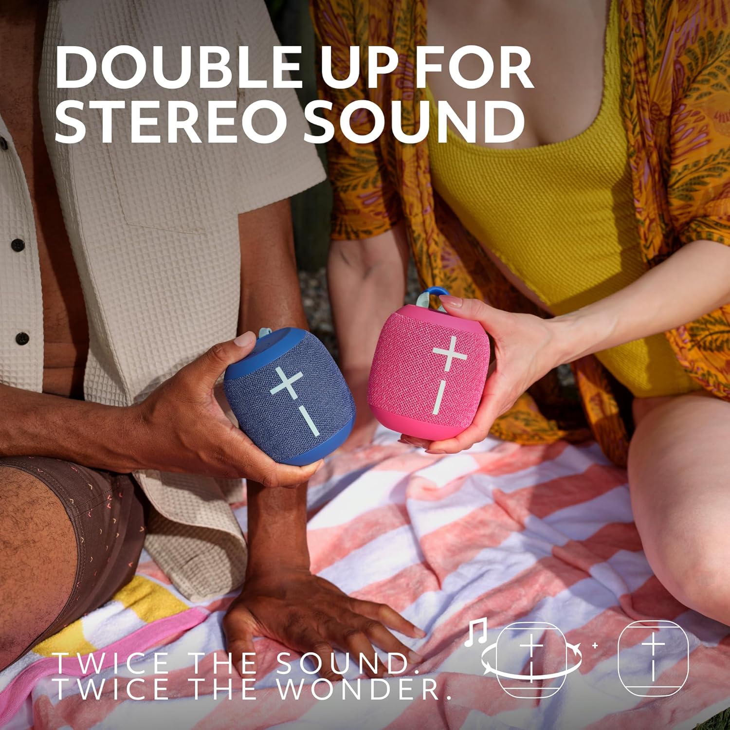 Portable Bluetooth Speaker 360 Sound IP67 Waterproof Float 14H