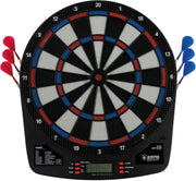 Electronic Dartboard Soft Tip 32 Games 590 Modes 6 Darts Compact
