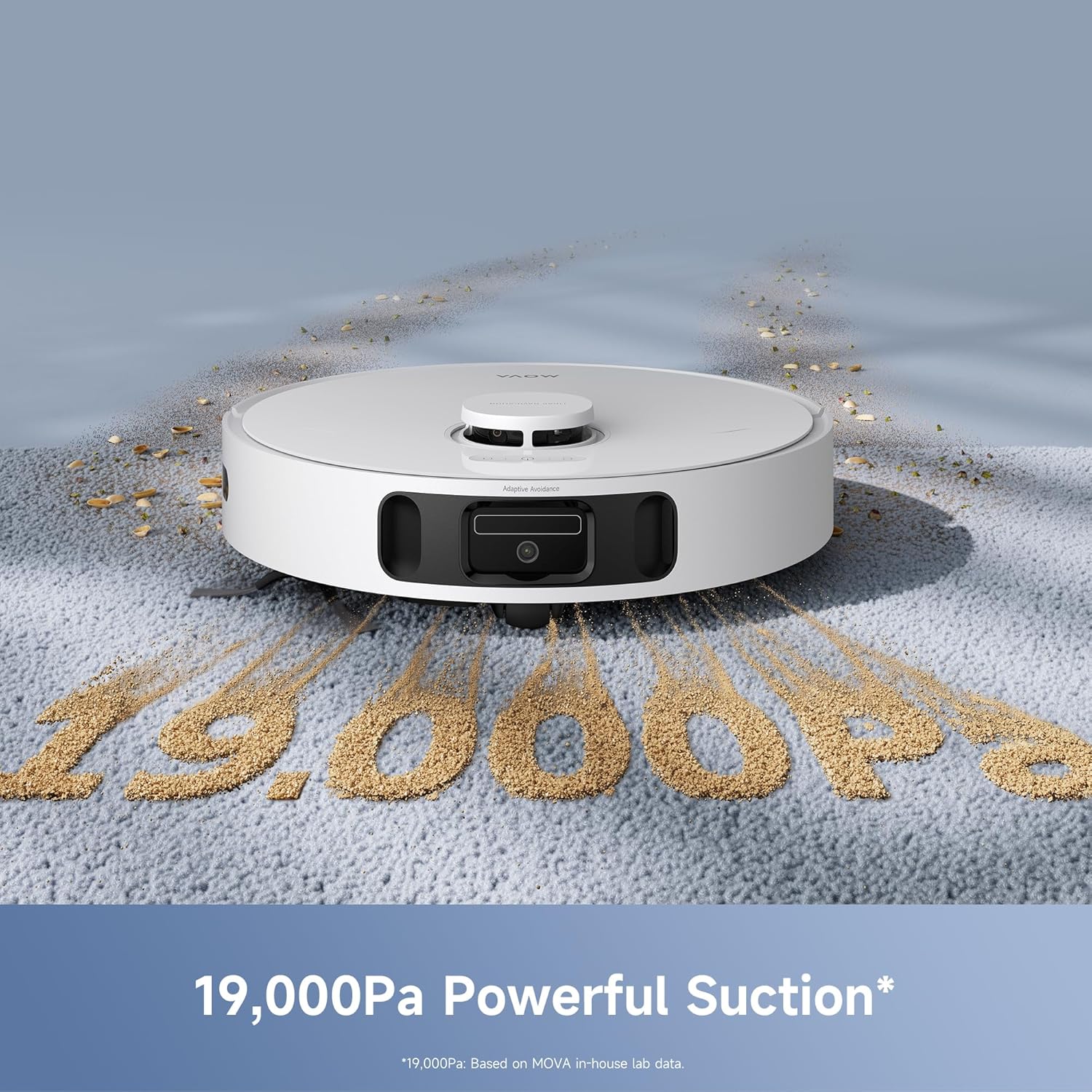 Robot Vacuum Mop 19000Pa Auto Empty 75 Days Hot Air Drying
