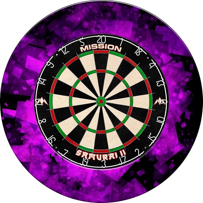 Dartboard Surround Heavy Duty Wall Protector Fractal Design 68cm