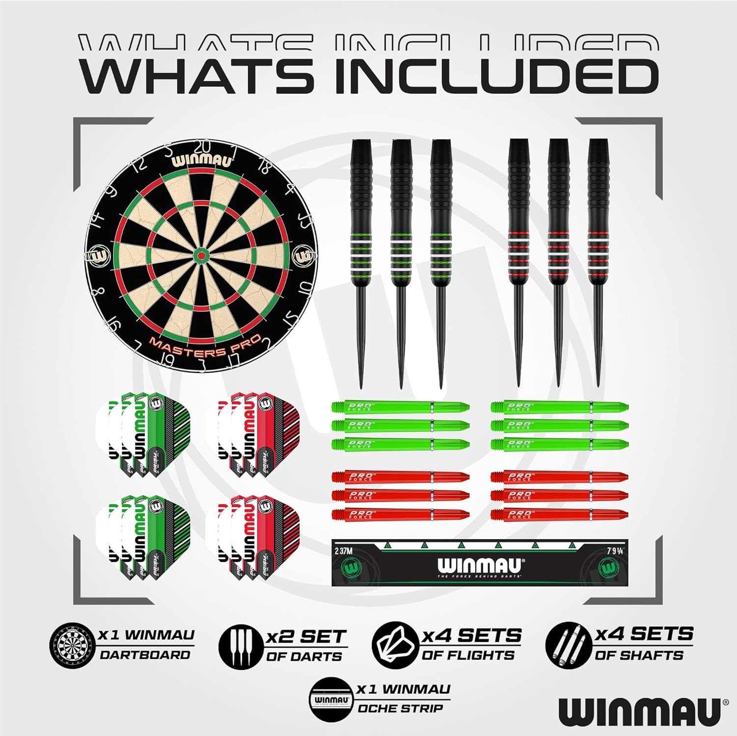 Dart Board Set with Surround Home Practice Game Room Setup
