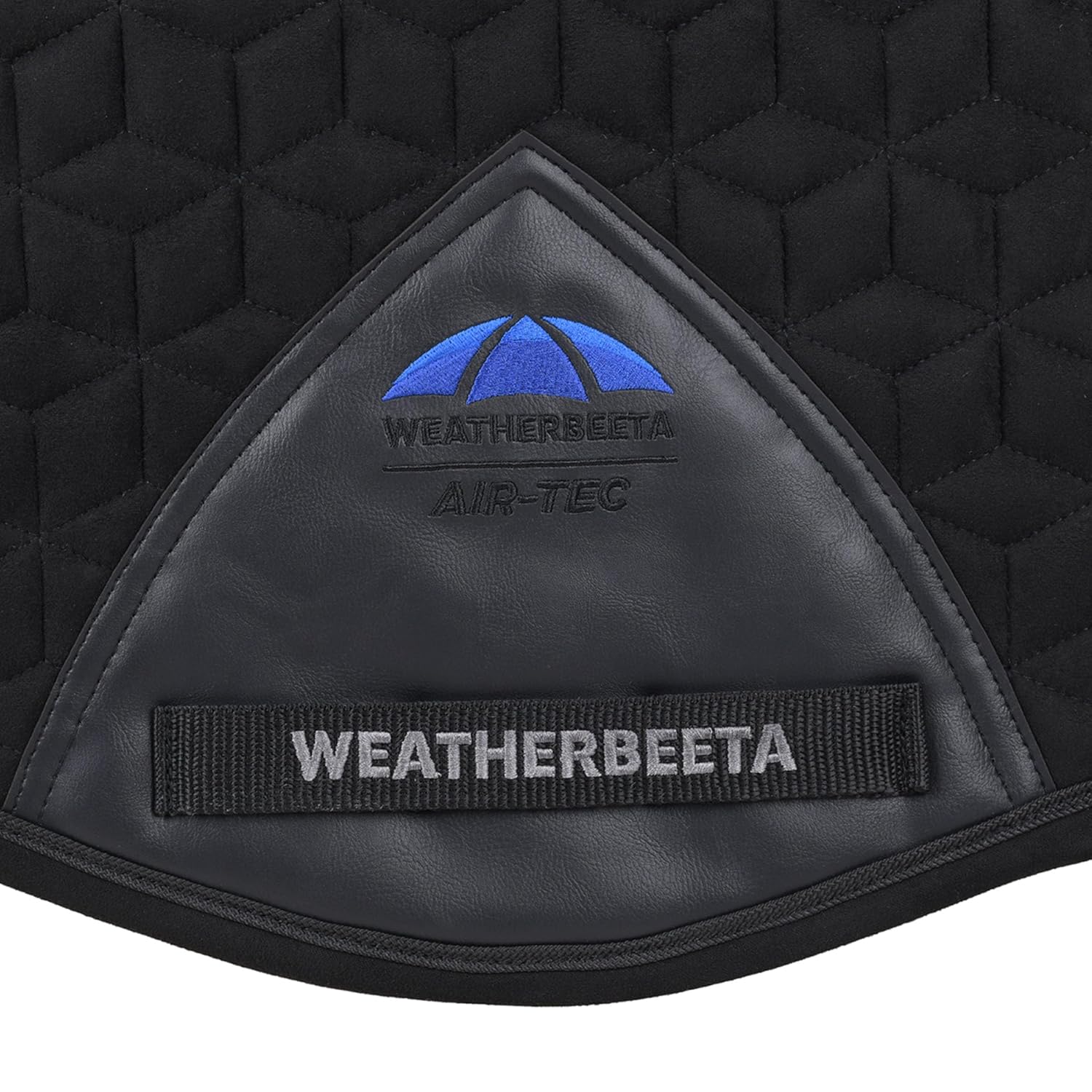 Black Large All Purpose Saddle Pad with Suede Finish