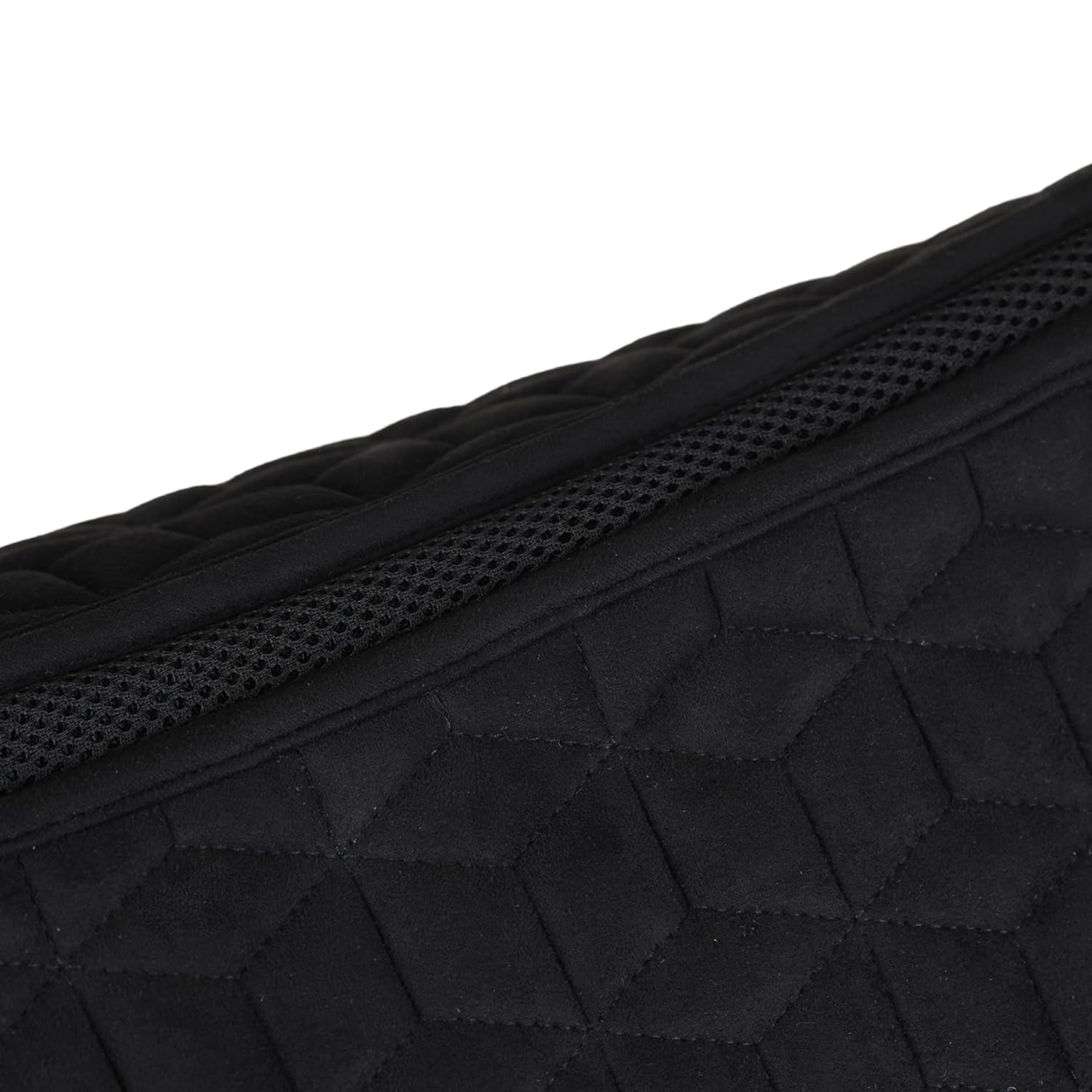 Black Large All Purpose Saddle Pad with Suede Finish
