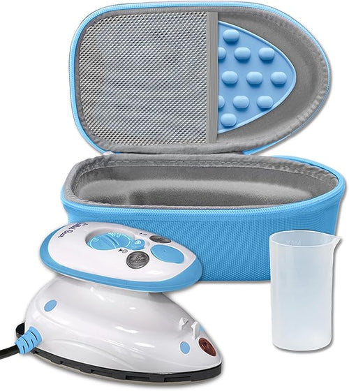 Mini Travel Steam Iron Portable Lightweight Craft Clothes Iron Kit