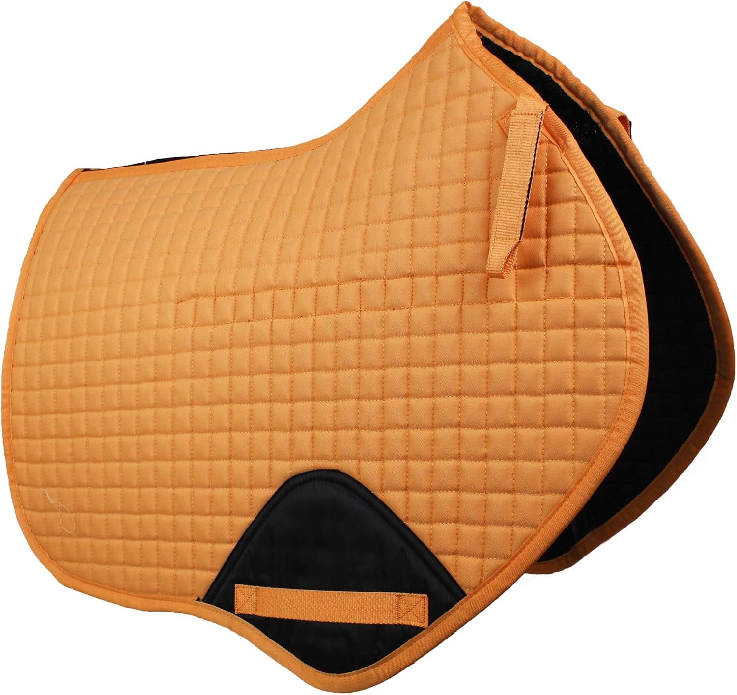 Quilted Close Contact Jump Saddle Pad with Vented Spine