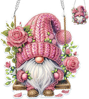 Diamond Painting Gnome Hanging Kit DIY Crystal Window Decor