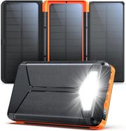 63200mAh Solar Power Bank Wireless Charger 22.5W Fast Charge