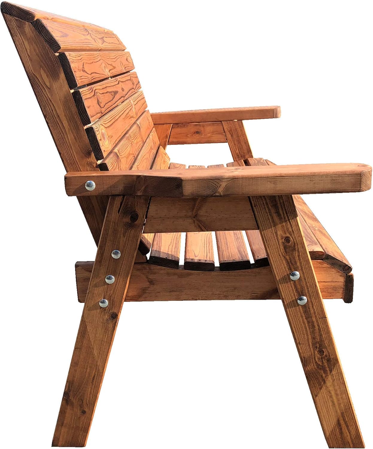4FT Wooden Garden Bench 2 Seater Patio Outdoor Seat
