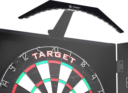 Dartboard Cabinet LED Arc Light Bright White Easy Install