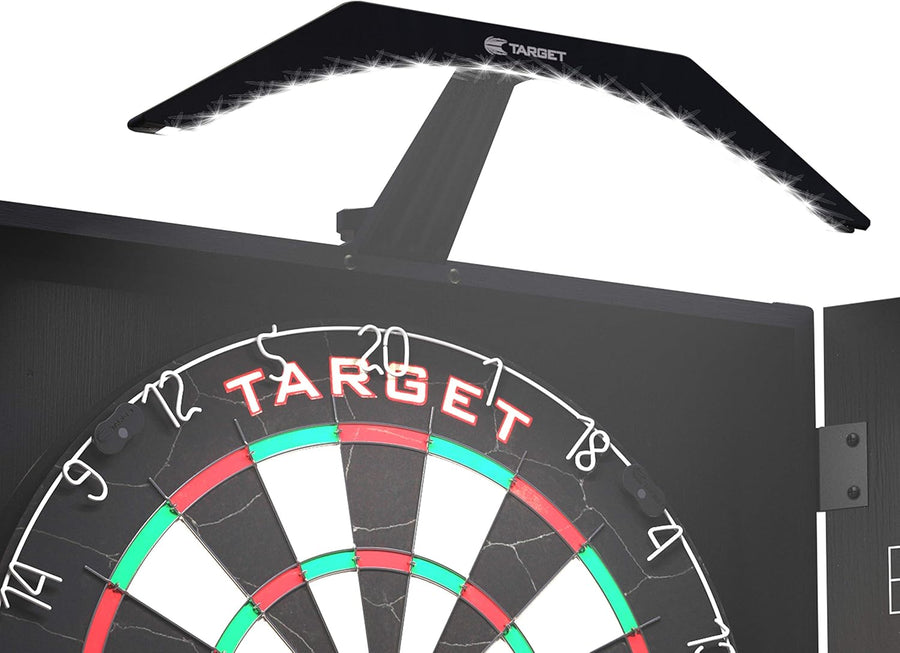 Dartboard Cabinet LED Arc Light Bright White Easy Install