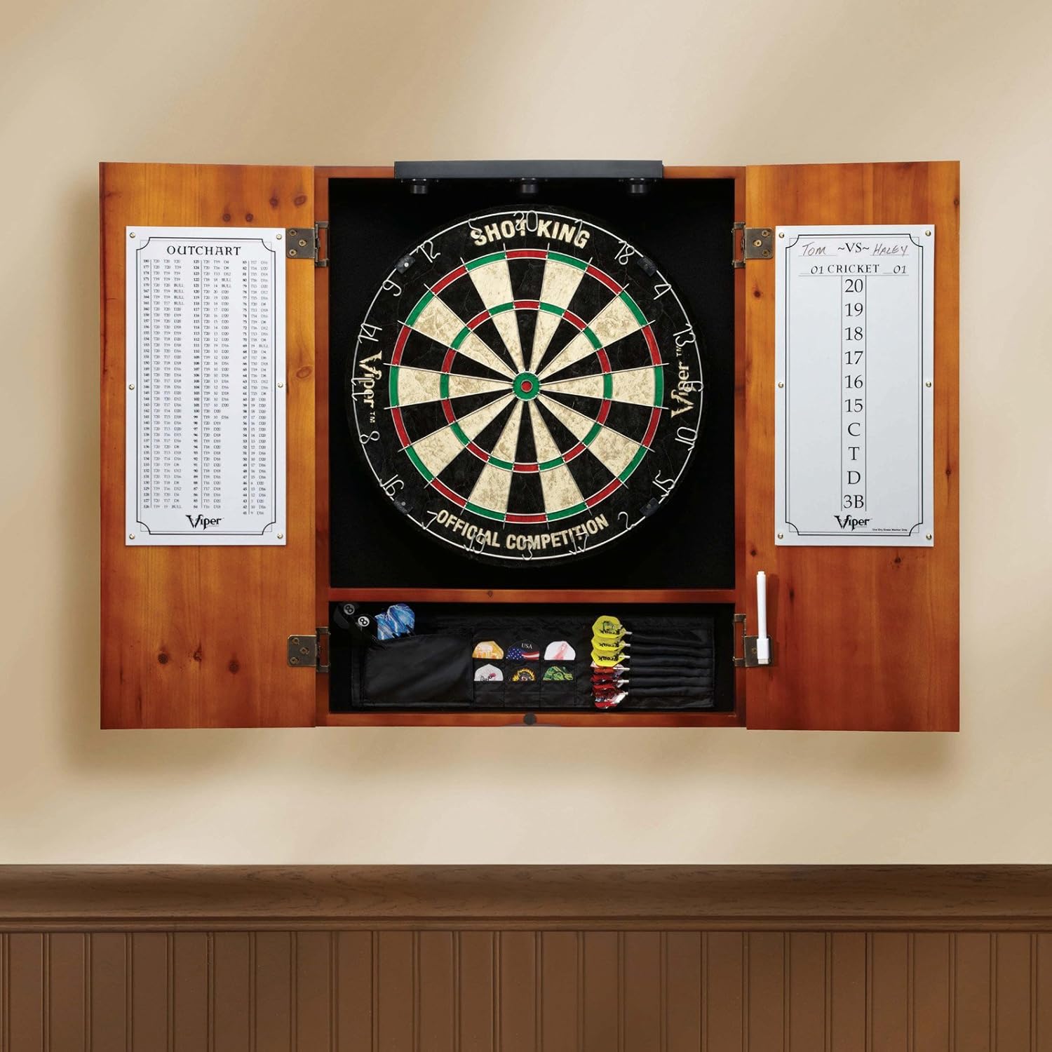 Dartboard Cabinet LED Light Adjustable Pods Display Lamp