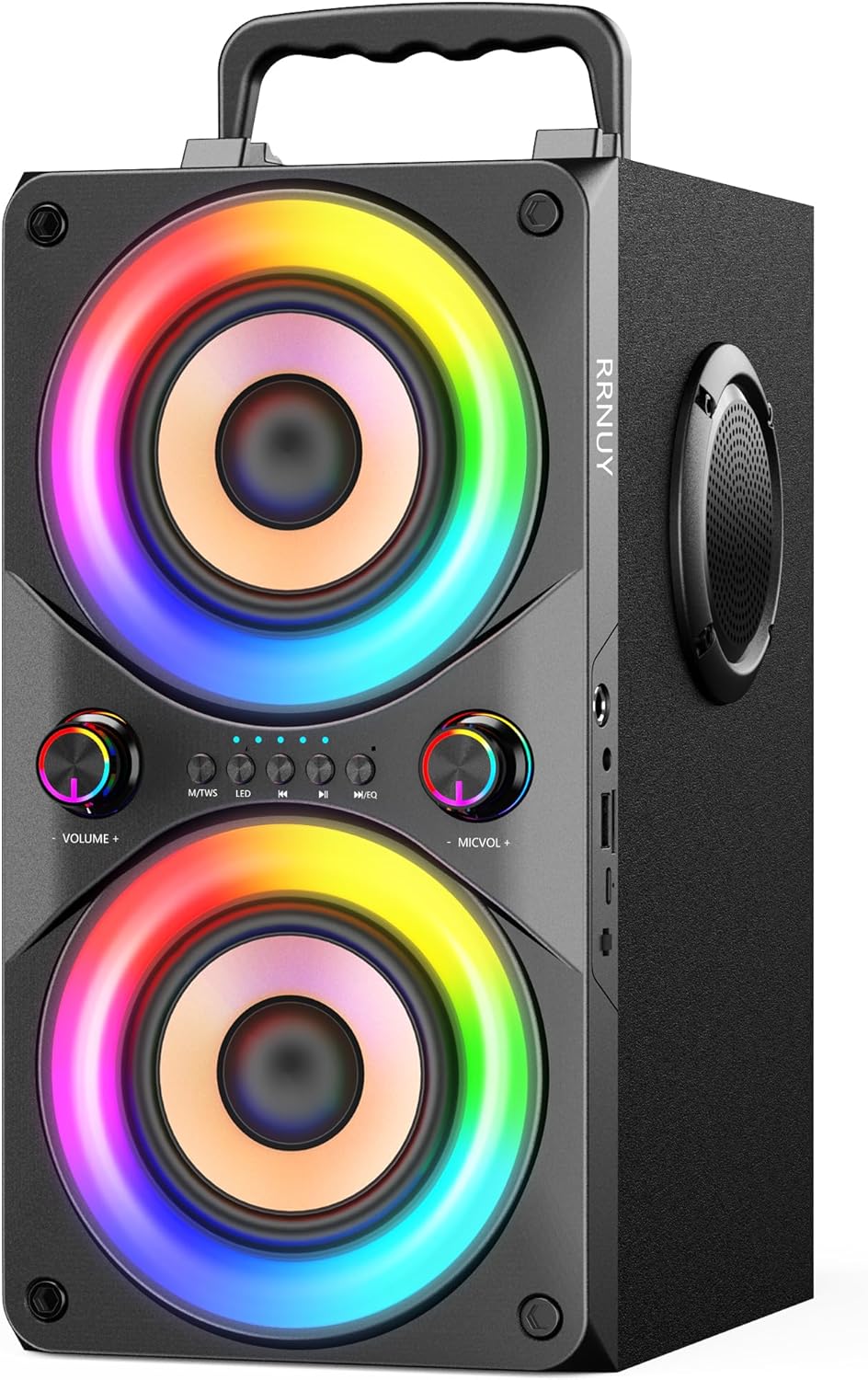 100W Bluetooth Speaker Portable Deep Bass Boombox LED TWS