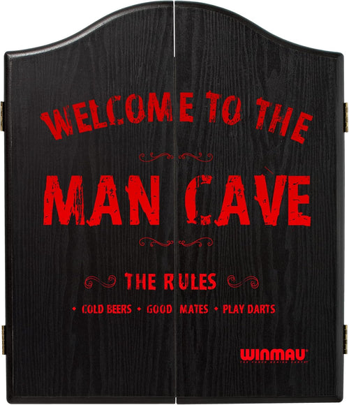 Dart Board Cabinet Wood Scoreboard Doors Home Bar Man Cave