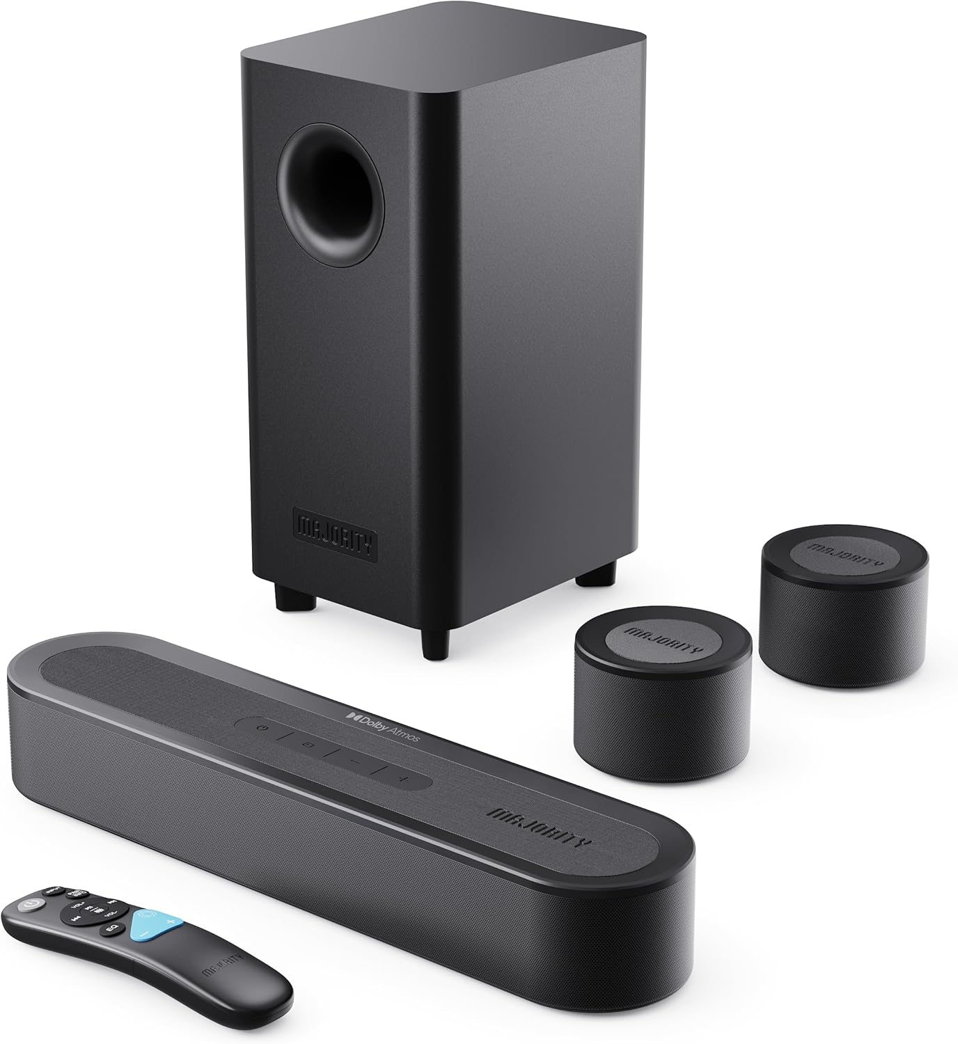 Dolby Atmos 5.1 Soundbar Wireless Subwoofer Surround System