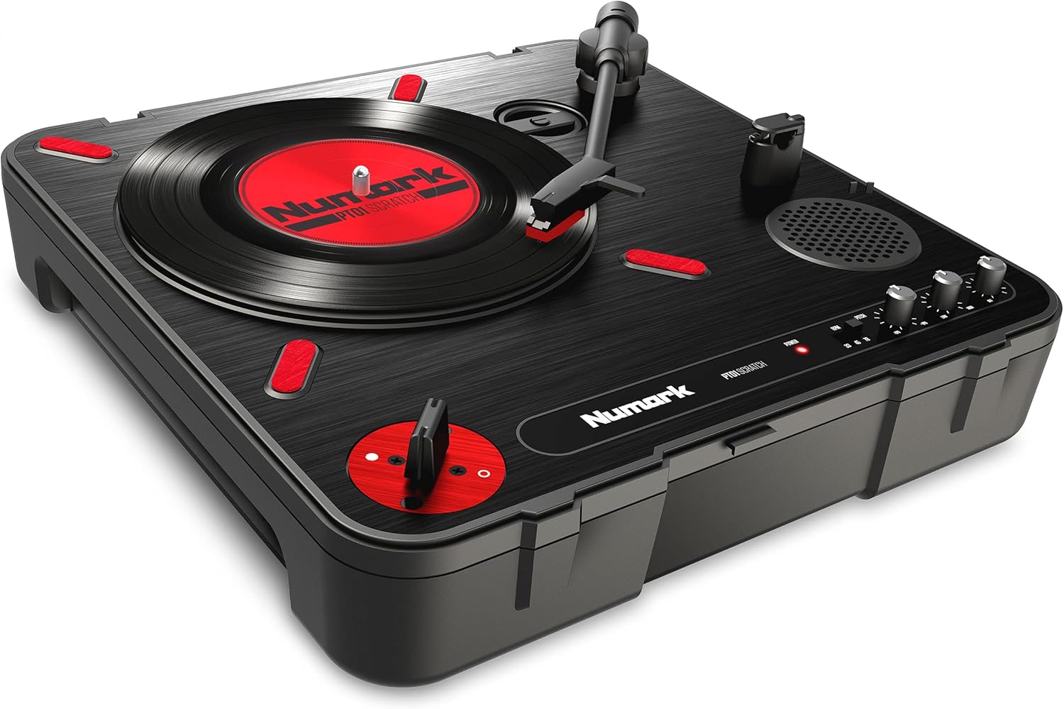 Portable DJ Scratch Turntable 3 Speed USB Battery Powered