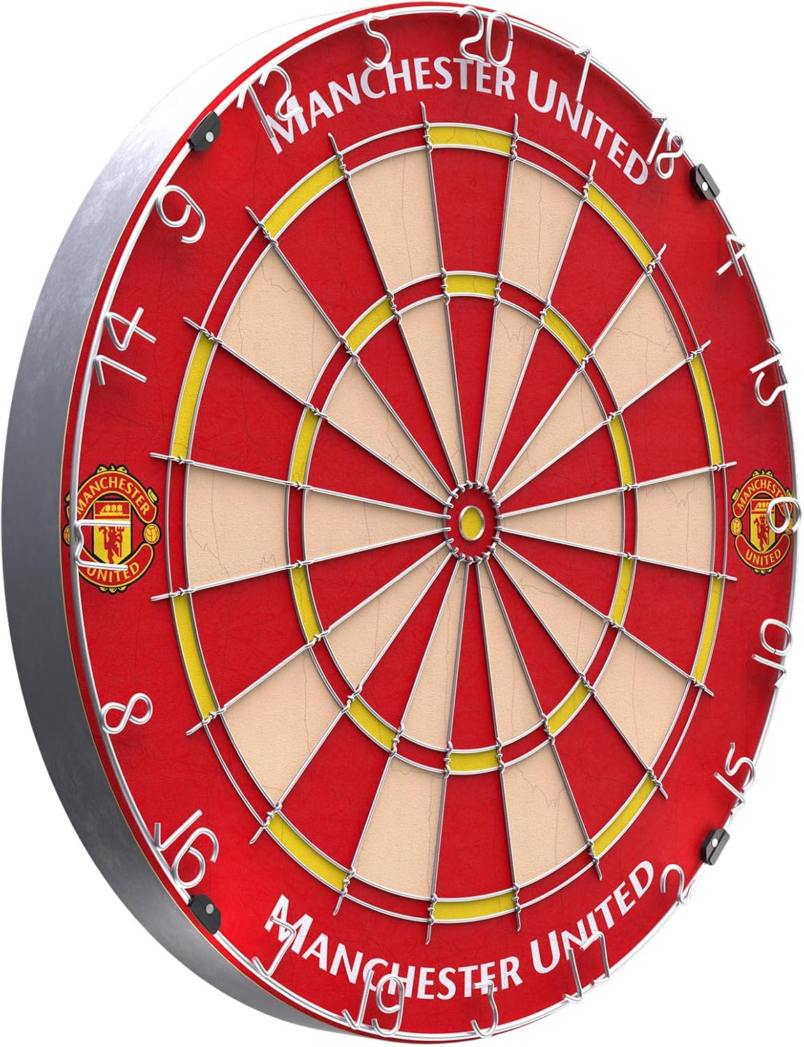 Football Club Dart Board Bristle Sisal Tournament Size Fan Gift