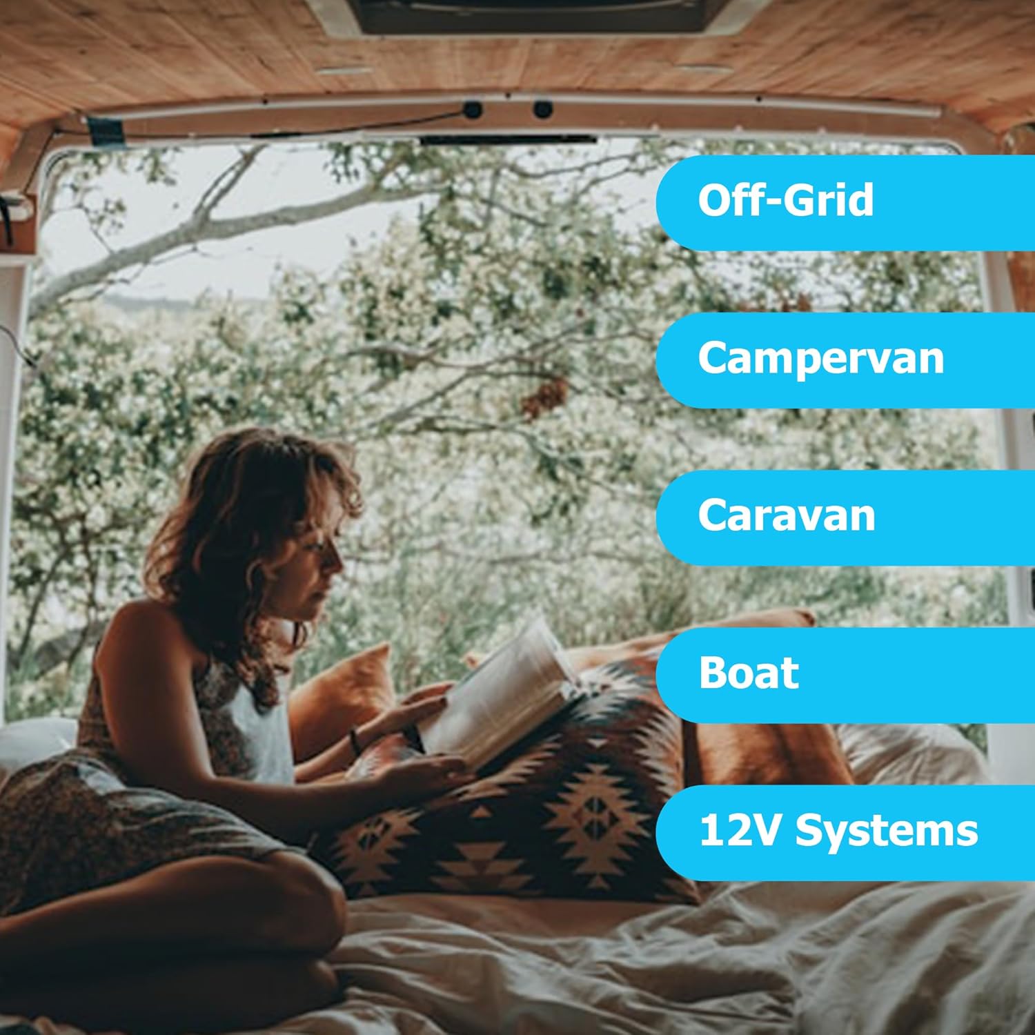 200W Solar Panel Kit PWM Controller Campervan Boat 12V