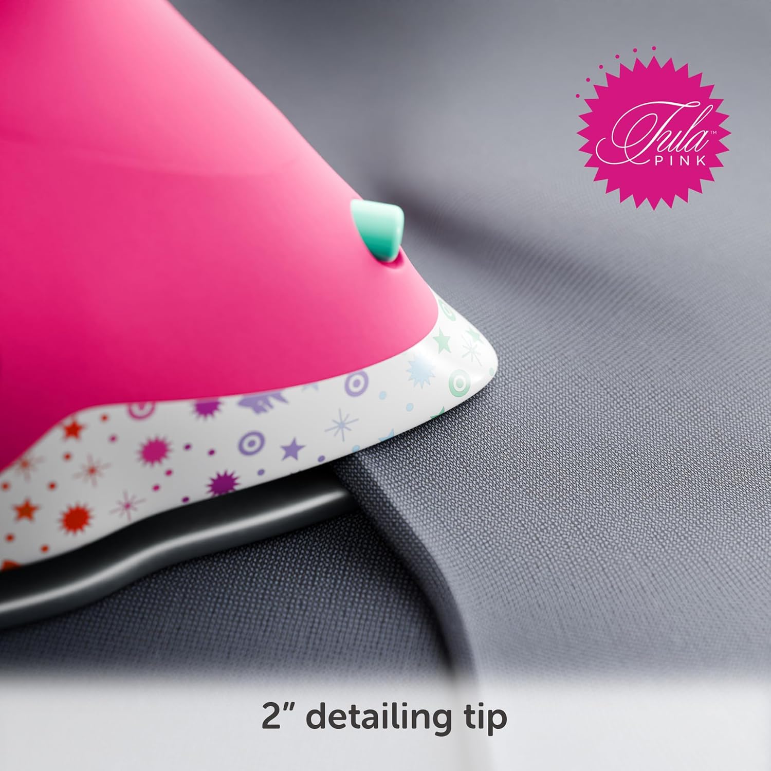 2400W Smart Steam Iron Diamond Ceramic Soleplate Auto Lift