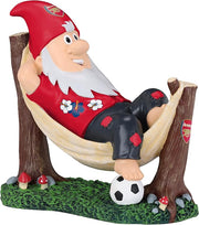 Arsenal Hammock Gnome Garden Ornament Football Fan Decor