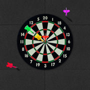 Felt Dartboard Wall Protector Tiles Self Adhesive 6 Pack 30cm