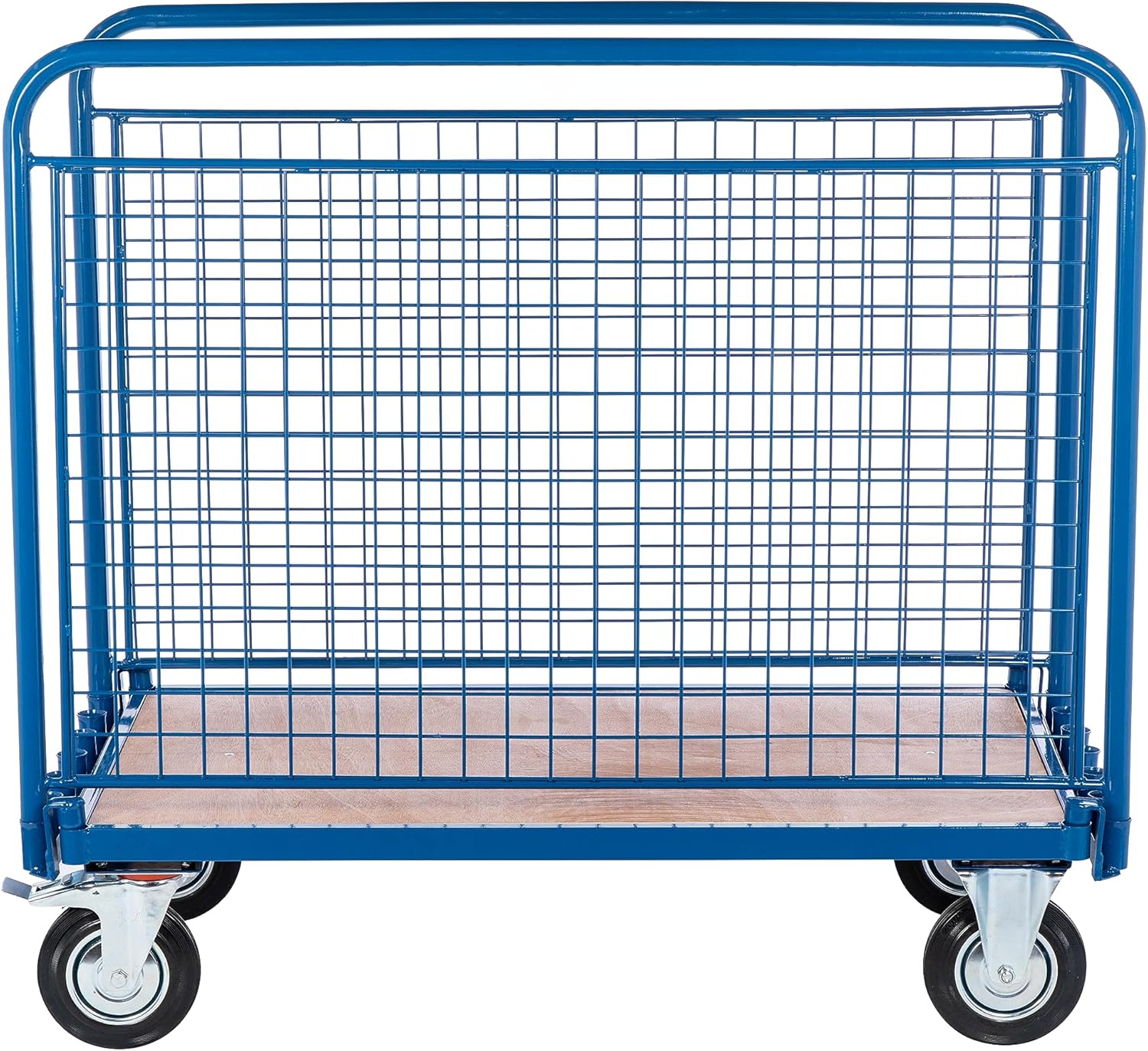 Heavy Duty Steel Sheet Trolley 500KG Mesh Support Cart