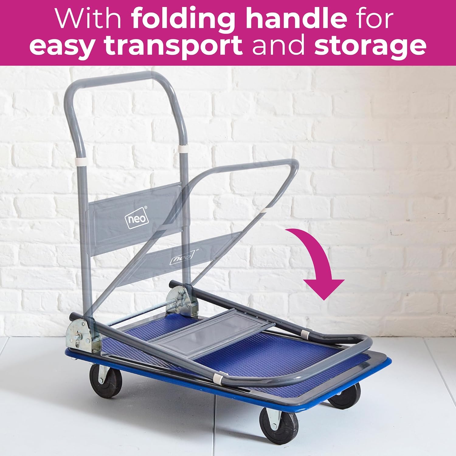 Heavy Duty Folding Sack Trolley 150KG Aluminium Hand Truck