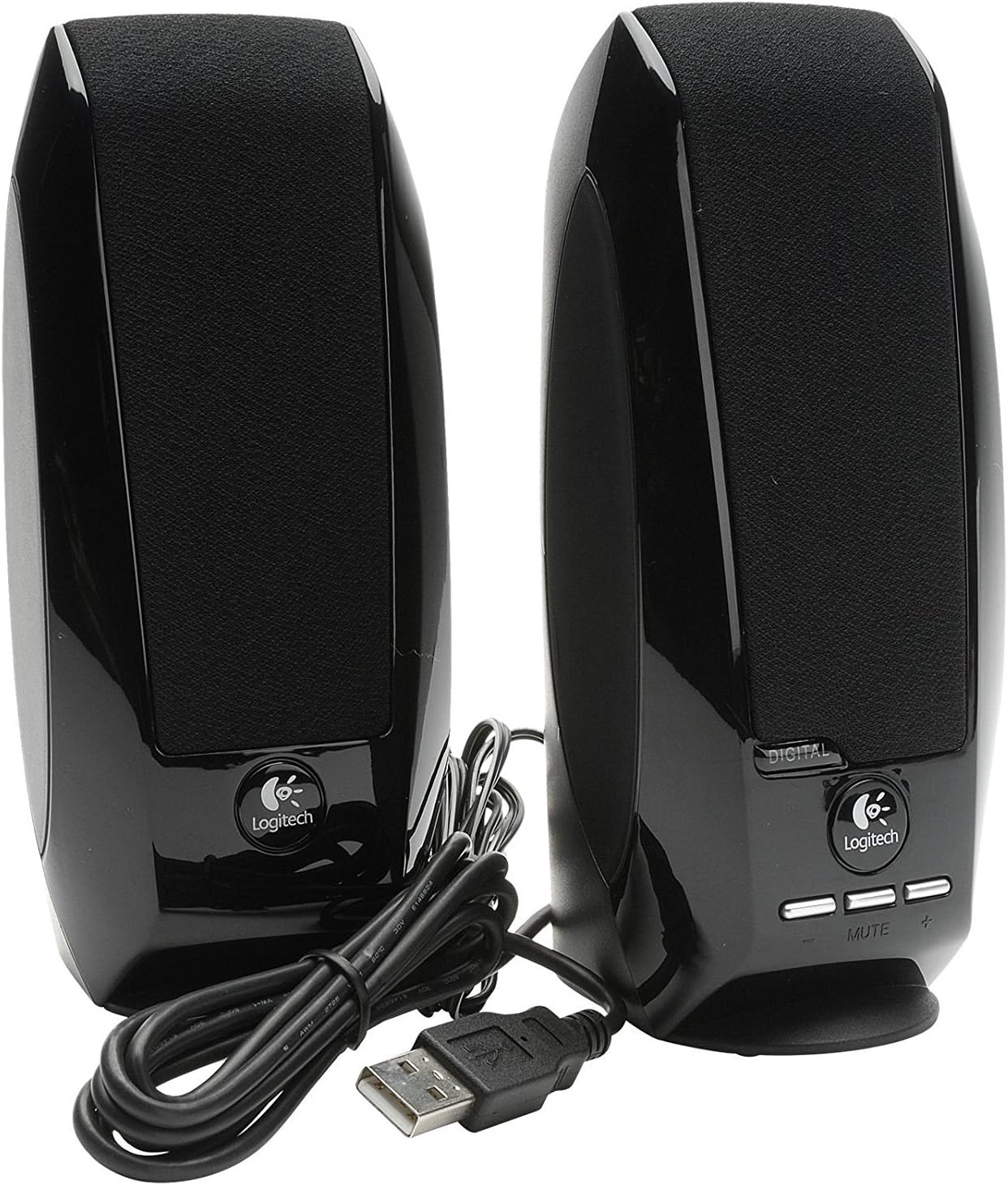 USB Powered PC Speakers Stereo Desktop Laptop Compact Audio