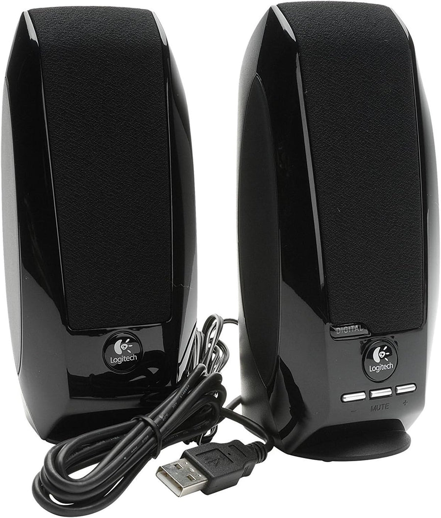 USB Powered PC Speakers Stereo Desktop Laptop Compact Audio