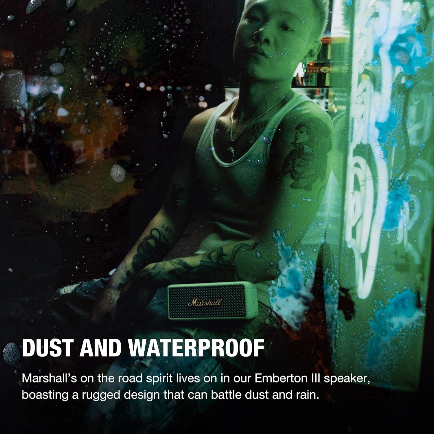 Bluetooth Speaker Portable Waterproof IP67 32H Playtime Stereo