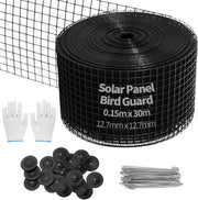 Solar Panel Bird Mesh Kit 6in x 100ft Pigeon Guard Proofing
