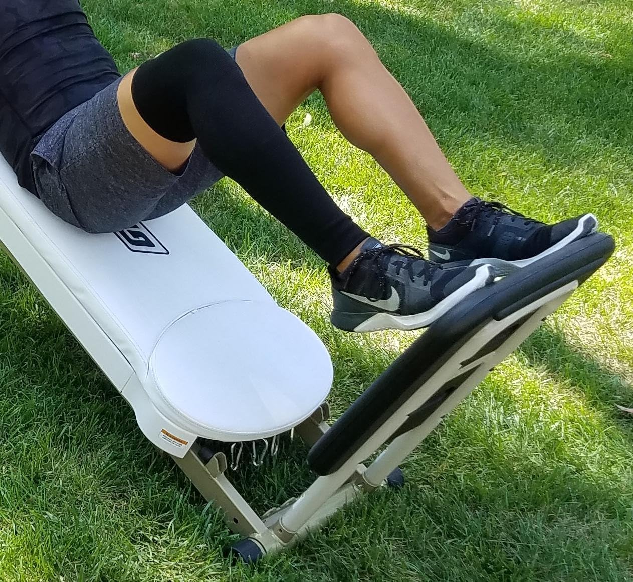 Extended Squat Stand Attachment for Home Gym Strength Training