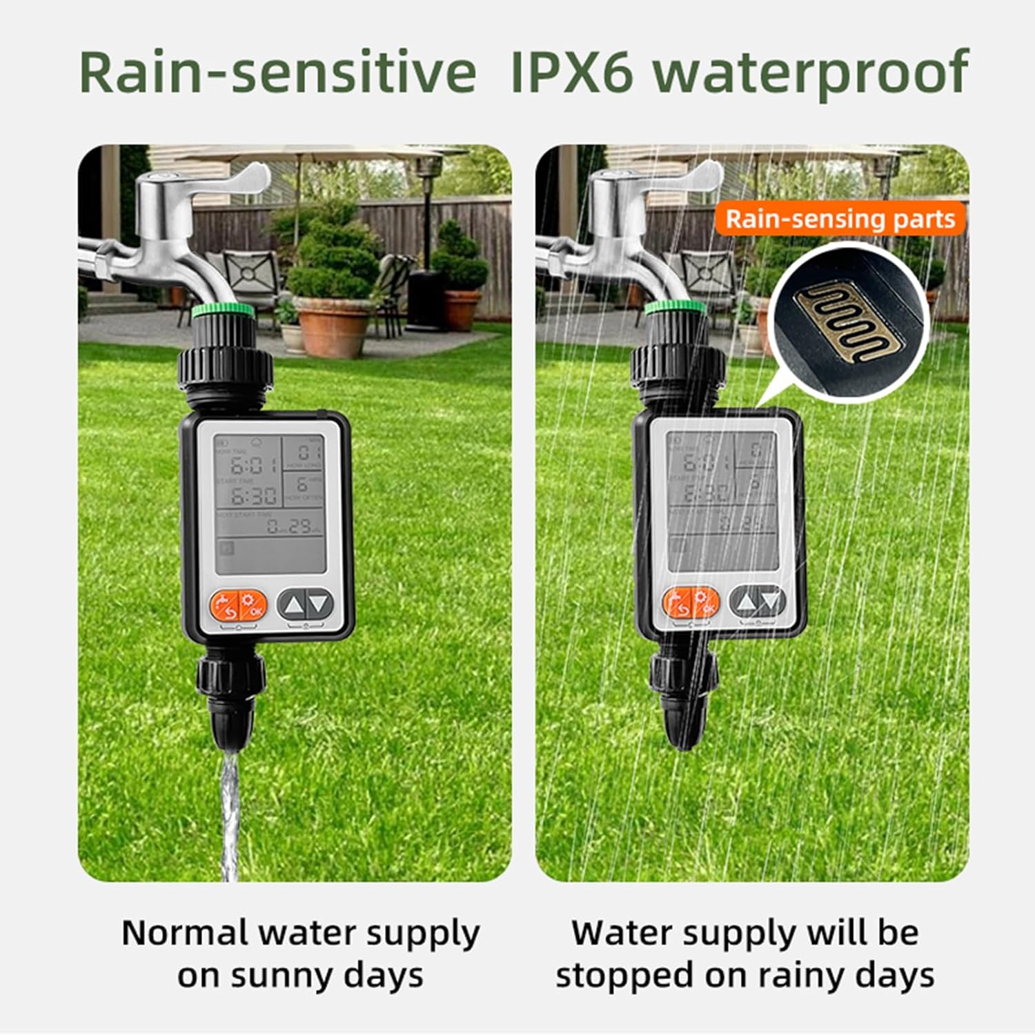Self Watering Vertical Planter Wall Garden with Timer Irrigation