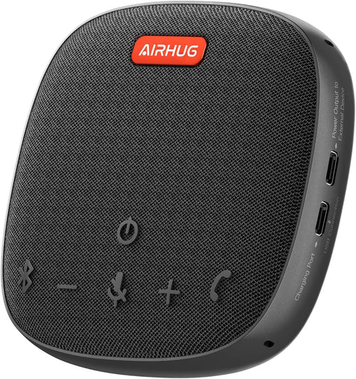 USB Bluetooth Conference Speakerphone 360 Mic Noise Cancel