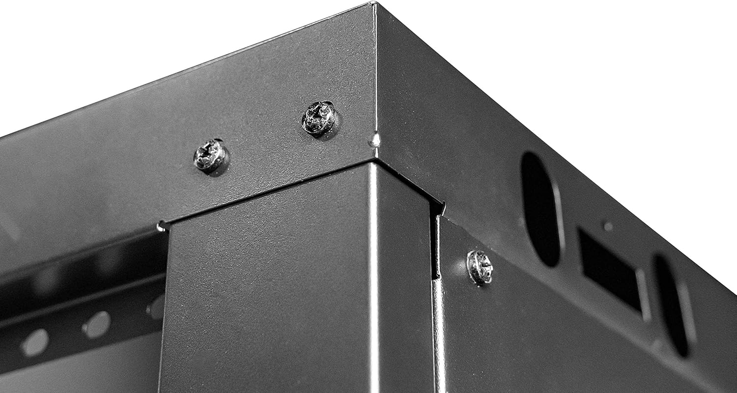 9U Wall Mount Server Data Cabinet 19 Inch Glass Door 450mm
