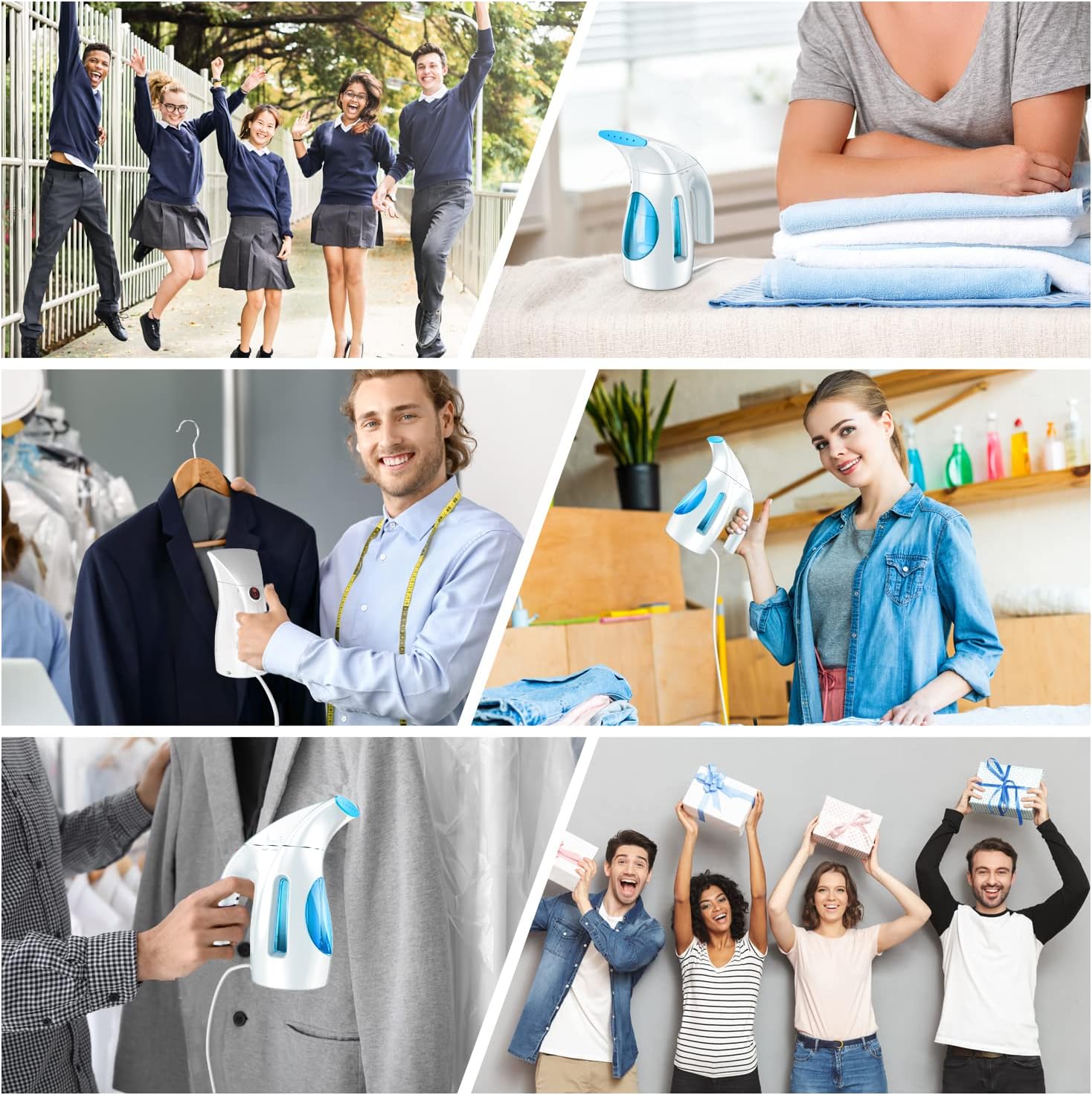 Handheld Garment Steamer 700W 240ml Tank Portable Travel